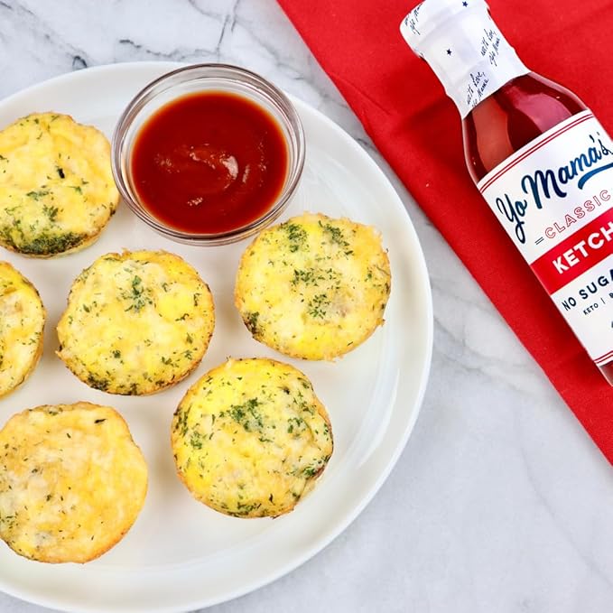 Yo Mama's Foods Keto Classic Ketchup ??Pack of (1) - No Sugar Added, Low Carb, Vegan, Gluten Free, Paleo Friendly, and Made with Whole Non-GMO Tomatoes!