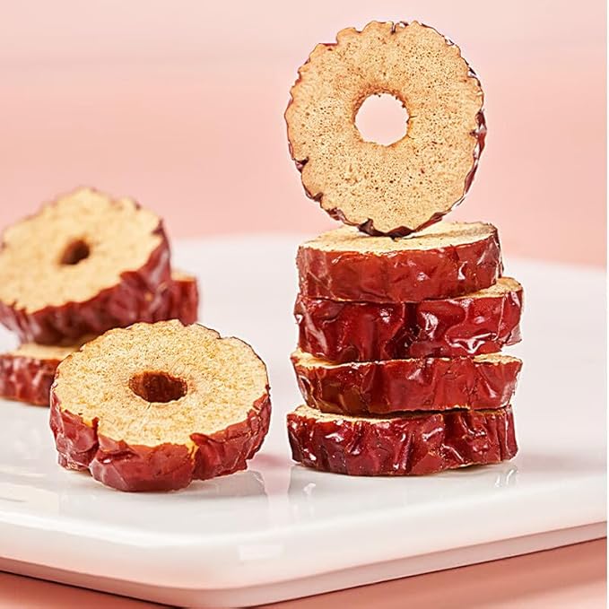 Premium Red dates slices-Jujube slices-Selected Dried Fruit-4.23oz/120g100% Natural 红枣片(Red dates slices)