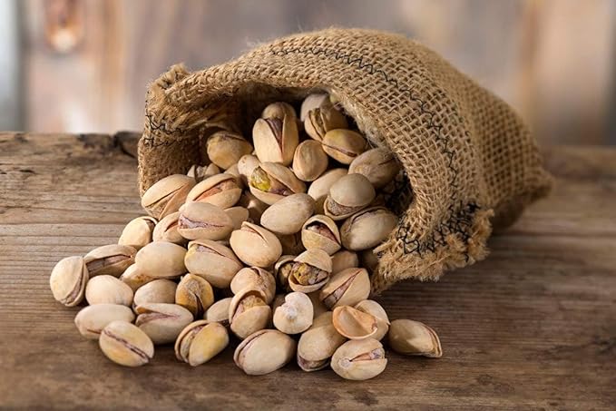 Food to Live Pistachios, Roasted and Salted, 3 Pounds ??California Dry Roasted Pistachios with Sea Salt, In Shell, Kosher, Vegan Superfood, Bulk