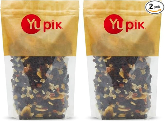 Yupik Trail Mix, Sulfite Free Fruit Blast, 2.2 lb, A mix of bananas, raisins, cranberries, papaya and pineapple (Pack of 2)