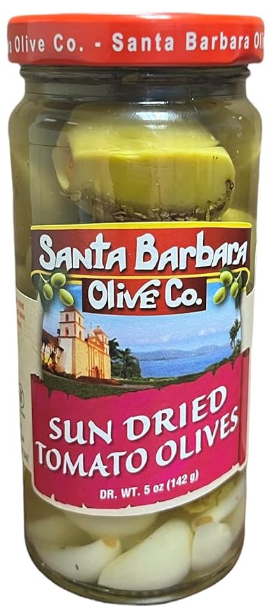 Santa Barbara 3pk Sun Dried Tomato Olives 5oz