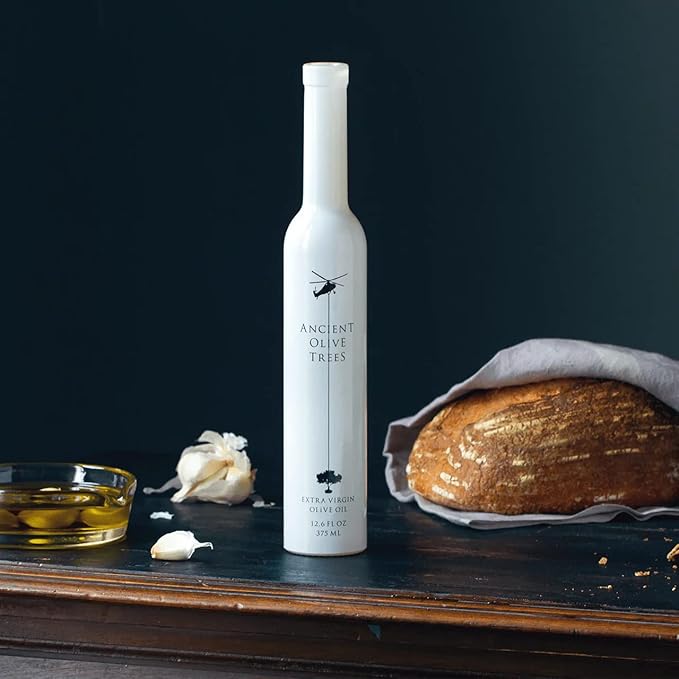 ANCIENT OLIVE TREES - Balsamic Vinegar with Extra Virgin California Olive Oil and Dirty Martini Juice | Each 12.6 FL. OZ.