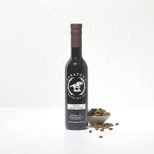 Saratoga Olive Oil Company Espresso Dark Balsamic Vinegar 375ml (12.7oz)