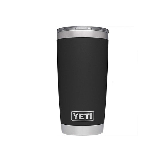 YETI Rambler Stainless Steel Tumbler – 20 oz, Black