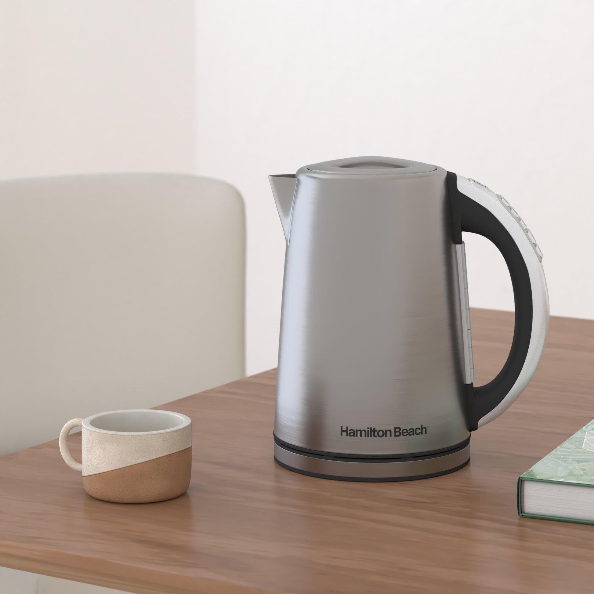 Hamilton Beach 1.7 Liter Electric Tea Kettle, Water Boiler & Heater