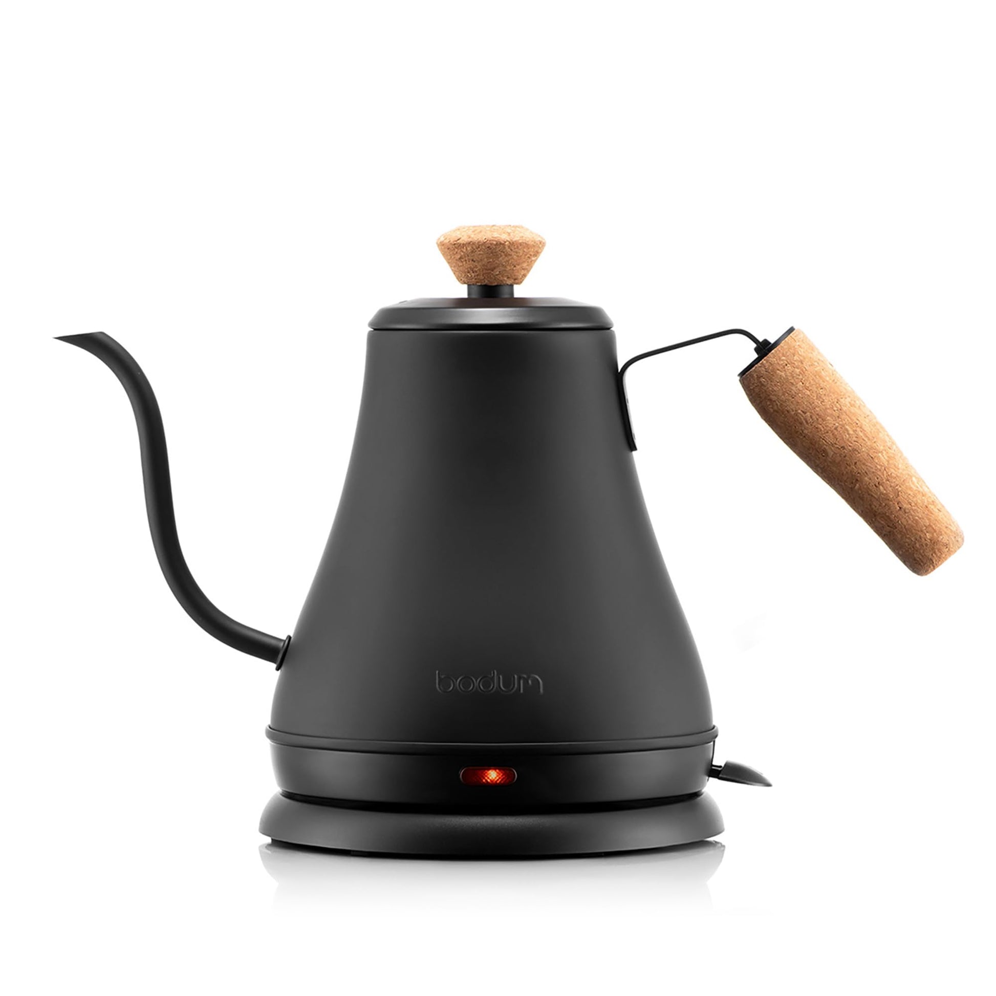 Bodum 27oz Bistro Gooseneck Electric Water Kettle, Pour Over Coffee & Tea, Stainless Steel, Matte