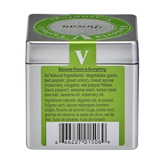 VICTORIA TAYLORS: Tuscan Seasoning, 2.3 oz (Single Tusan Cube) Bring the warmth and richness of Tuscany right to your kitchen.