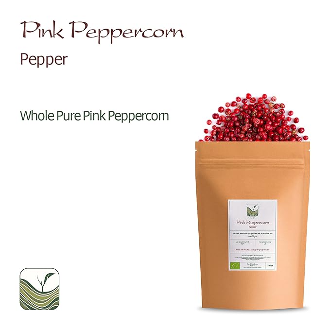 Pink Peppercorns For Grinder - Pink Pepper - Peppercorn - Peruvian Peppertree - Schinus Molle Pink Peppercorn Grinder Peruvian Pink Pepper Dried Peruvian Peppercorn Dried Pink Peppercorns