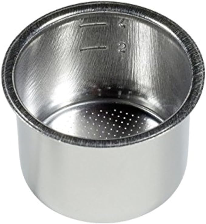 Univen Espresso Maker Filter Basket Cup Replaces DeLonghi 607604