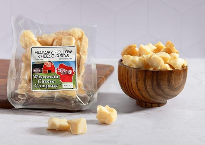 Wisconsin Cheese Company - Wisconsin Cheese Curd Sampler Gift Box - 100% Wisconsin Famous & Fresh Curds | Perfect for Parties, Charcuterie Boards and Birthday Gifts