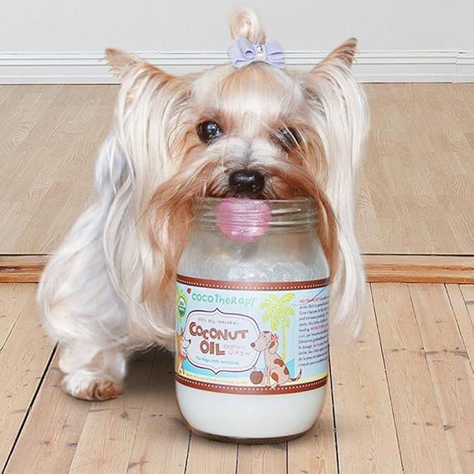 Cocotherapy Organic Virgin Coconut Oil for Pets, 16 Oz