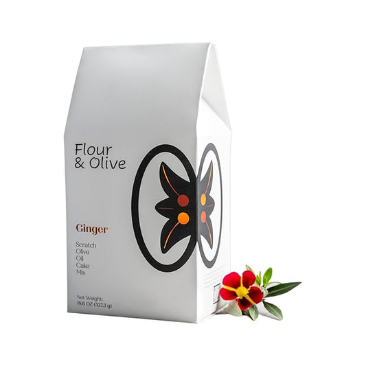Flour & Olive ??Award Winning Gourmet Ginger Olive Oil Cake Baking Mix