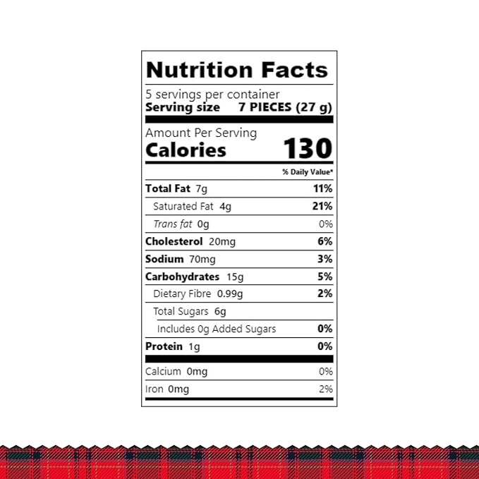 Walker's Shortbread Mini Chocolate Chip Cookies, Pure Butter Shortbread Cookies, 4.4 Oz (Pack of 6)