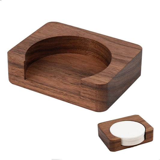 watchget Espresso Paper Filter Holder Coffee Filter Storage Container Coffee Filter Dispenser
