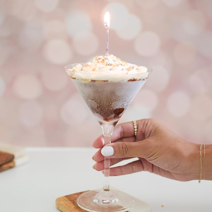 Frozen Cocktail Drink Mix - Each Bag Makes 12 Martini Slushies - Drink Powder Pouches for Alcohol - All Natural Low Sugar Mixer, No Blender Needed - Happy Birthday, 3 Pack