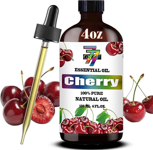 Cherry Essential Oil (4 oz / 120 ml) ??Cherry Oils for diffusers, humidifiers, Home Baths, Cleaning Products, Yoga, DIY Soaps and DIY Scented Candles