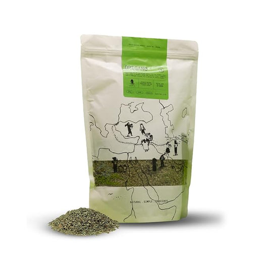 Quintal MX Mexican Natural Oregano Leaves (16 Oz) - Dried Oregano leaves for Mexican Cuisine & Spices - Mexican Seasoning Oregano Dried Leaves - Fresh and Fragrant - Rich Flavored for Mexican Recipe