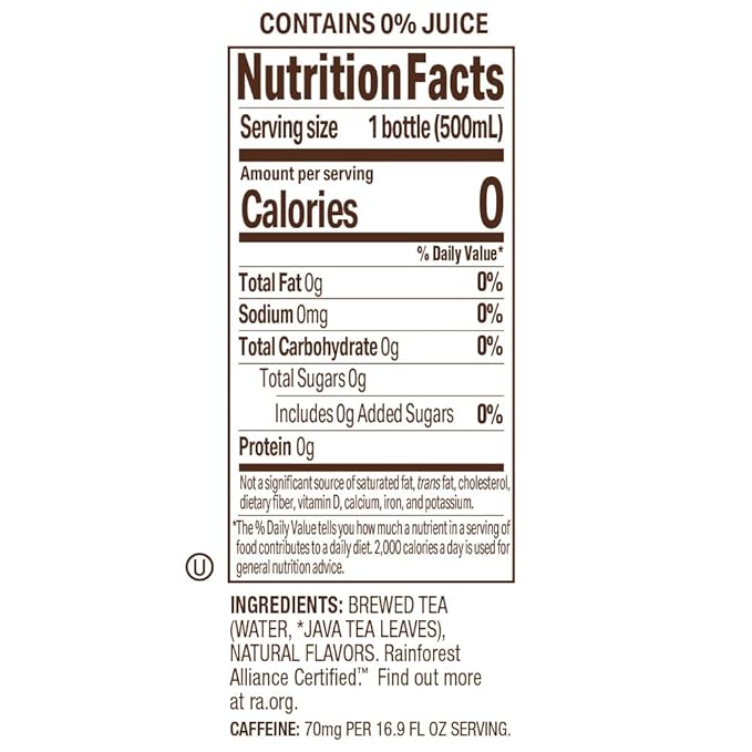 Tejava Pineapple Mango Black Tea, 6 Pack 16.9 oz PET, Unsweetened, Ready-to-Drink Premium Iced Tea