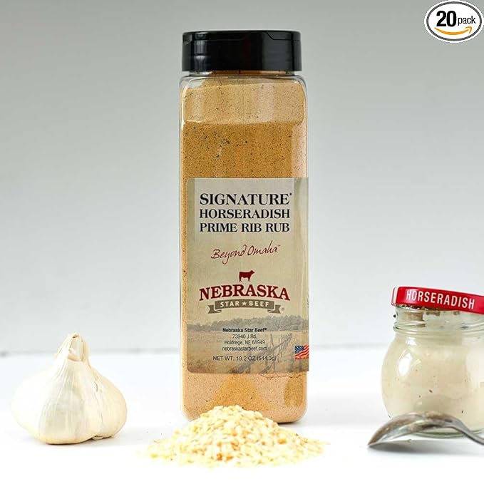 Nebraska Star Beef Horseradish Prime Rib Rub - 19.2oz