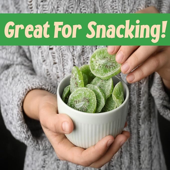 Sincerely Nuts Dried Kiwi Slices (5 LB)-Vegan, Gluten-Free, and Kosher Certified- Satisfying and Naturally Sweet On-the-Go-Treat-Exotic and Fresh Flavor from Thailand-Snack with the Best