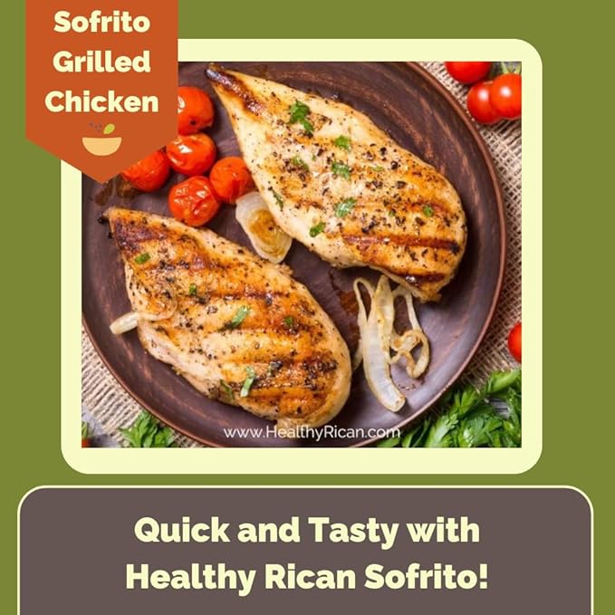 Healthy Rican Salt-Free Adobo, Sazon, Sofrito Seasoning Mix Bundle Non-GMO, No MSG, No Preservatives, Gluten-Free, Keto, Whole30, Diabetic Friendly (SF Variety Bundle)