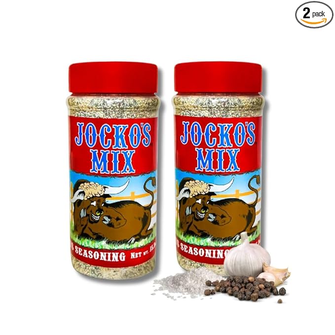 Jocko's Mix Santa Maria Style Seasoning - 15.3oz Bottle Of Tri-Tip, Steak, Pork, and Chicken Seasoning - Santa Maria Grill - Jocko's Mix for Meat, Seafood Stew & Vegetables