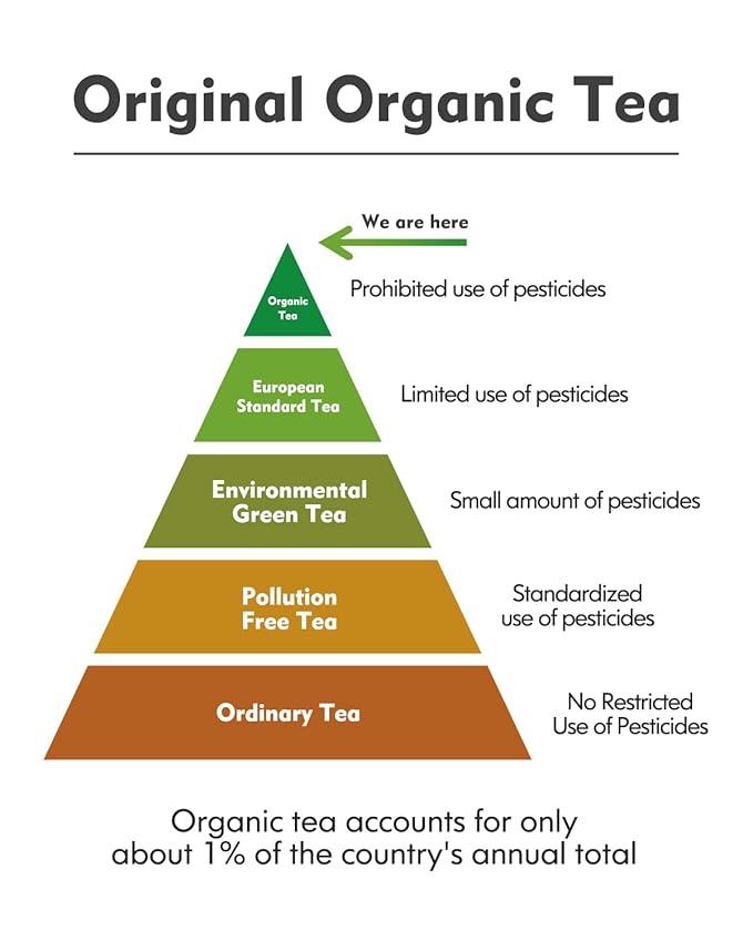 KHS Green Tea Loose Leaf, 7.06 Oz Organic Green Tea Leaves Fresh & Elegant Flavor Natural USDA Organic Loose Green Leaf Tea for Hot or Iced Tea Beverages -200g