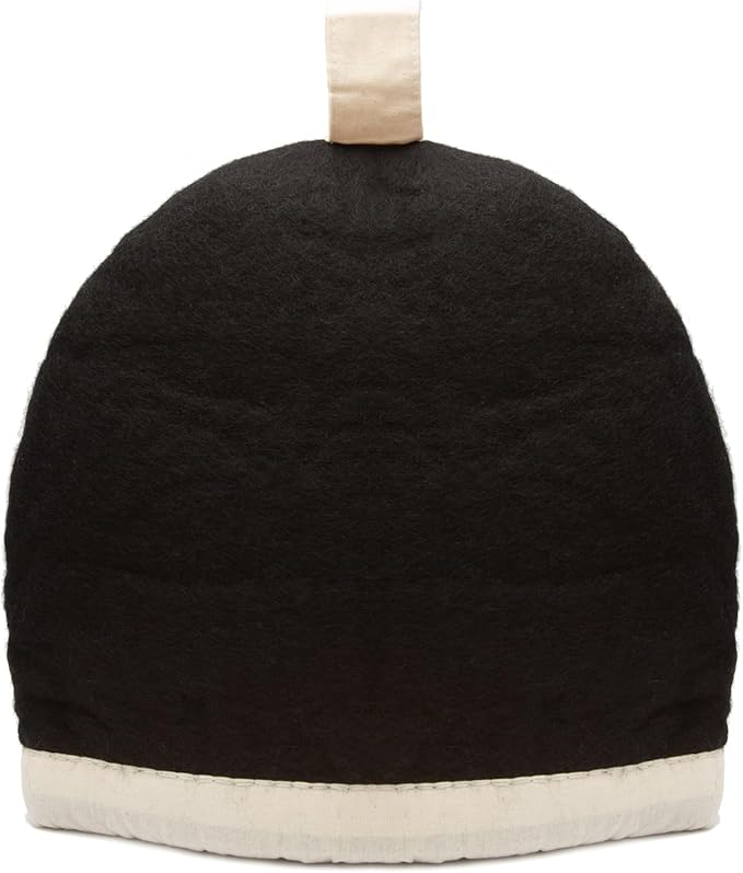 Glaciart One Wool Teapot Cozy Kettle Cover | Dome Shaped Large Tea Cosy, Kettle or French Press | Handmade & Needle Felted from Natural Wool | Warms Up to 2 Hours | Great as Gift