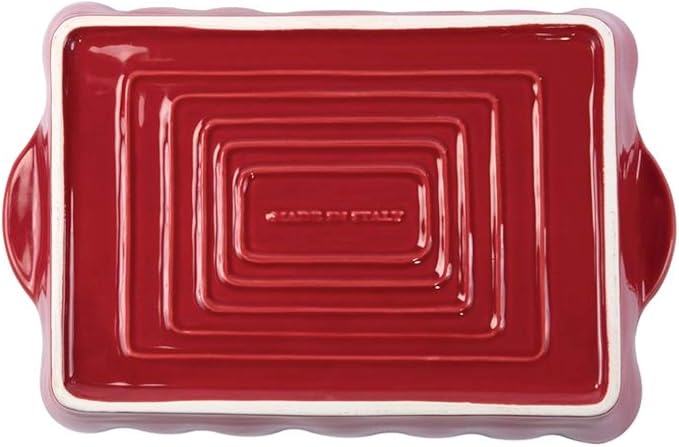 Vietri Italian Bakers Red Large Rectangular Baker