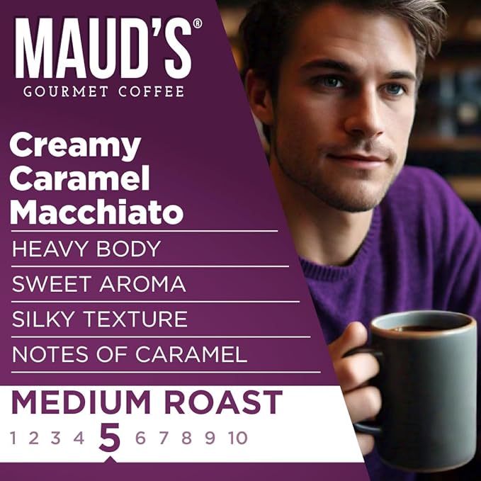 Intelligent Blends Caramel Macchiato Flavored Coffee Pods, 100 ct, Medium Roast Recyclable Single Serve Pods – 100% Arabica Coffee, Compatible with Keurig K Cups Maker