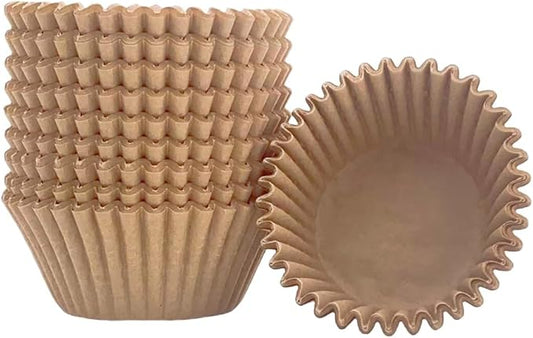 200pcs Natural Standard Cupcake Liners for Baking Cup, No Smell, Grease-proof Muffin Liners, Standard Size Cupcake Cups for Party, Wedding, Birthday