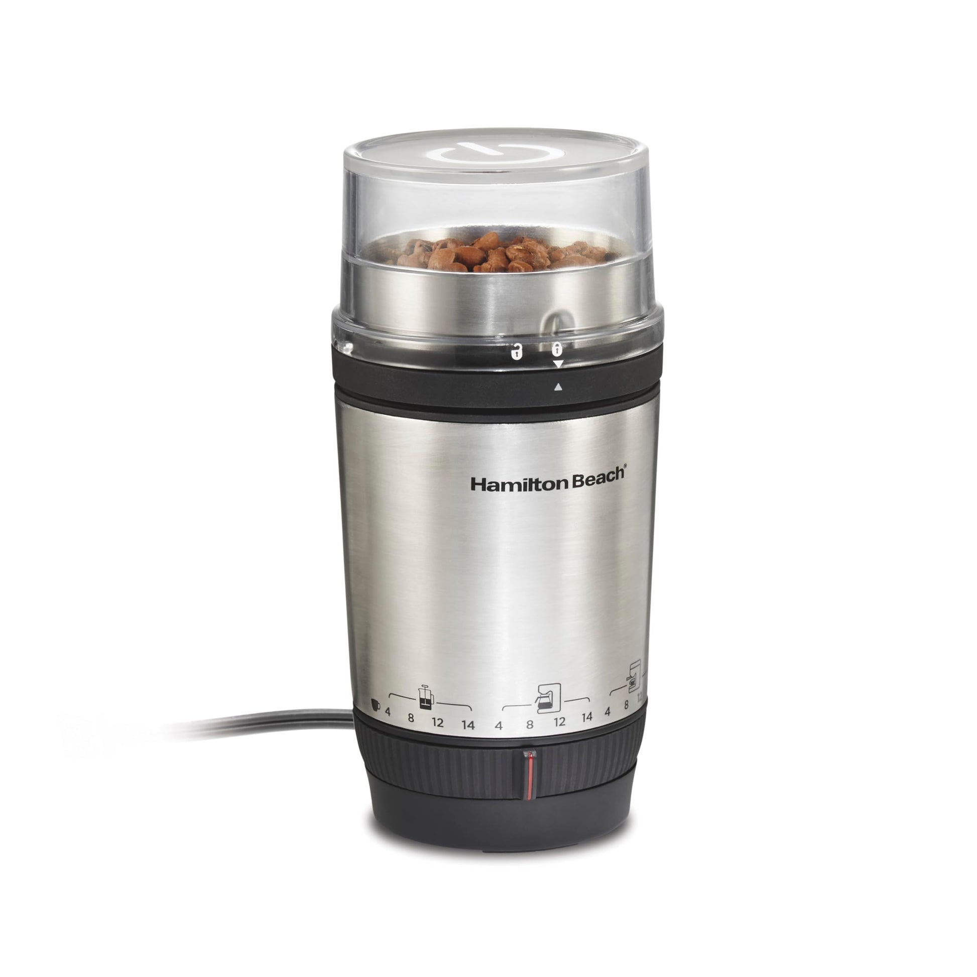 Hamilton Beach Custom Grind Electric Coffee Grinder For Up To 14 Cups