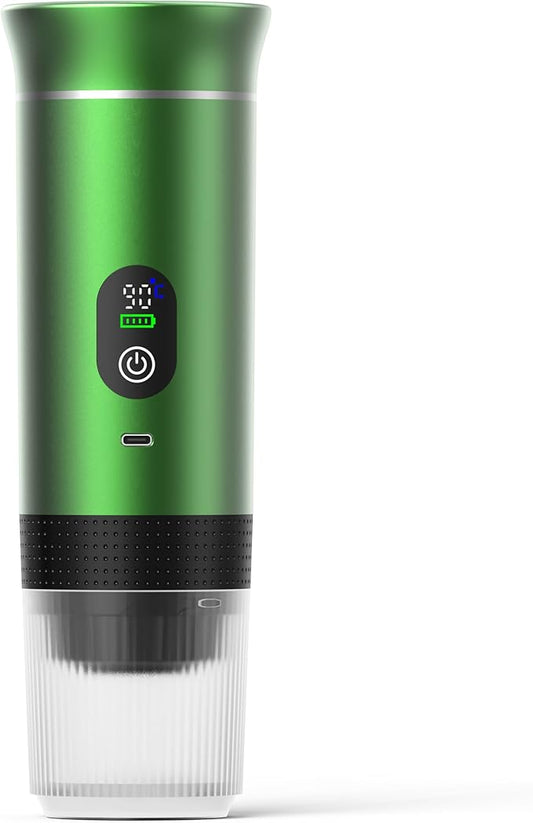 Automatic Espresso Maker ??Dual Hot & Cold Brew ??20 BAR Pressure ??Compact Portable Coffee Machine with Rapid Heating ??Built-In Transparent Cup ??Travel-Friendly Design
