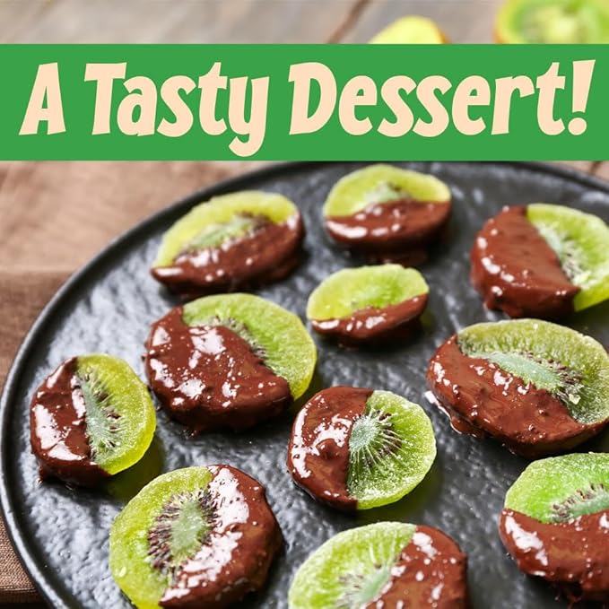 Sincerely Nuts Dried Kiwi Slices (1 LB)-Vegan, Gluten-Free, and Kosher Certified- Satisfying and Naturally Sweet On-the-Go-Treat-Exotic and Fresh Flavor from Thailand-Snack with the Best