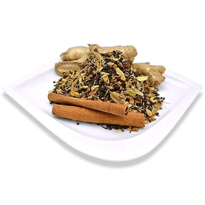 Organic Positively Tea Company, Masala Chai Black Tea, Loose Leaf, 16 Ounce