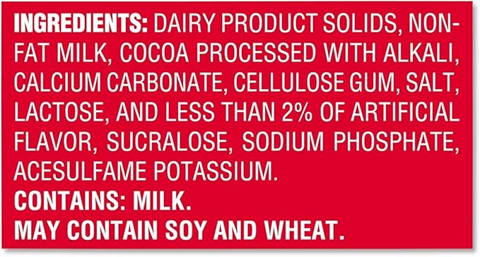 Nestle Hot Chocolate Packets, Hot Cocoa Mix, No Sugar Added and Fat Free, Bulk Pack, 0.28 oz Packet (Pack of 30)