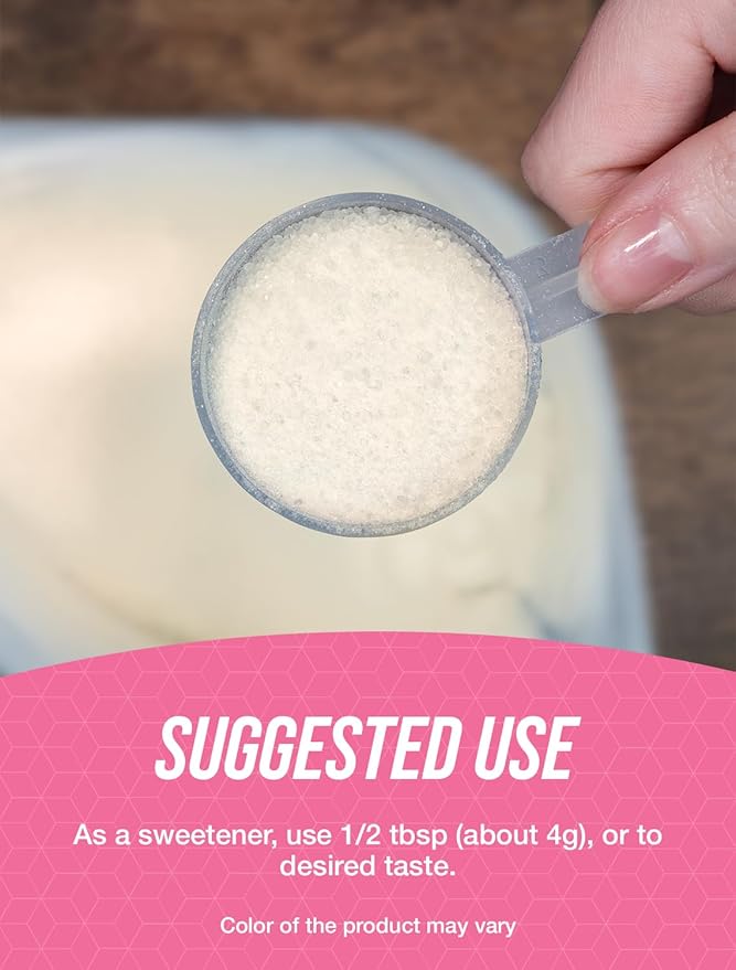 BulkSupplements.com Allulose Powder - Allulose Sweetener, Sugar Substitutes for Baking, Sugar Alternative - Pure & Gluten Free, 4g per Servings, 250g (8.8 oz) (Pack of 1)
