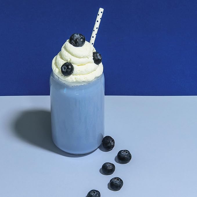 Keto Chow Blueberry Pie - Keto Meal Replacement Shake Powder - Nutritionally Complete - Low Carb - Delicious Easy Meal Substitute - Protein Rich You Choose The Fat - 21 Meal Serving