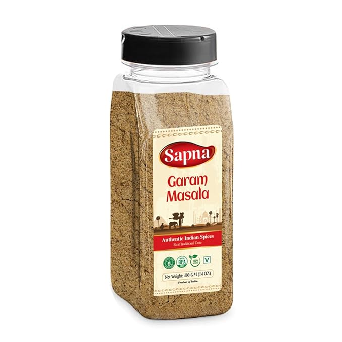 Sapna Garam Masala, 14 OZ, Premium Authentic Indian Spice Blend, All Natural