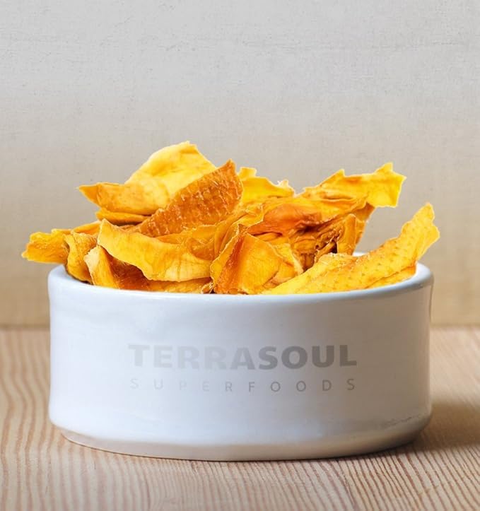 Terrasoul Superfoods Organic Dried Mango Slices, 16 Oz - Naturally Sweet & Tart | No-Added Sugar | Healthy Prebiotic