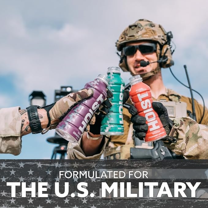 HOIST Premium Military Hydration Electrolyte Drink, Powerful IV-Level Hydration, Clinically Proven