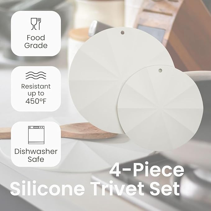 Larder & Vine 24 Piece Set (French Grey) | Bakeware Set, Utensil Set, and Trivets