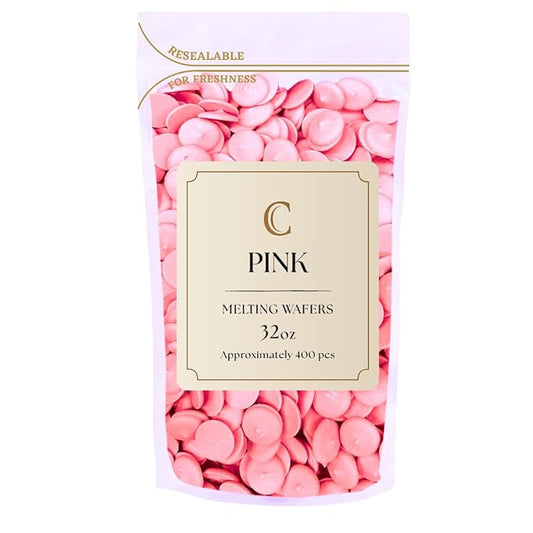 KIDU Chocolate Melting Wafers Bulk Bag Perfect For Dipping, Deserts, Baking And More (2 Pound, Pink New)