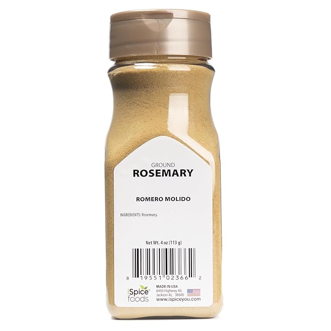 iSpice | Rosemary Ground | 4 OZ | Premium Herbs, Culinary boost | Kosher