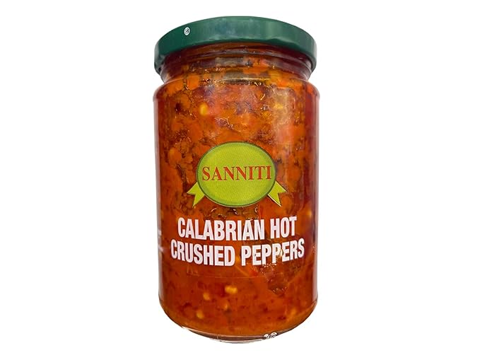 Sanniti Crushed Italian Calabrian Chili Peppers, 10 ounce