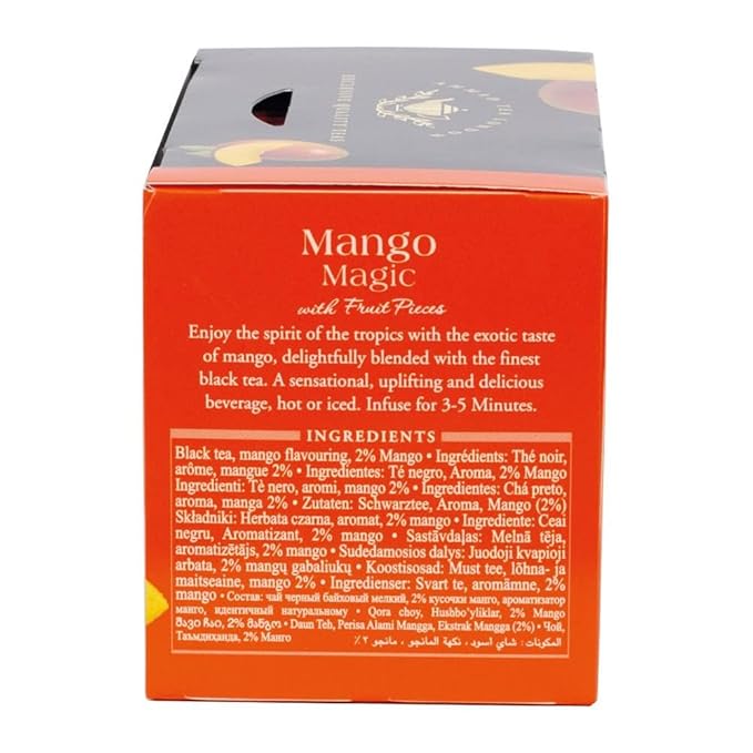 Ahmad Teas - Mango Black Tea 1.4oz - 20 Tea Bags