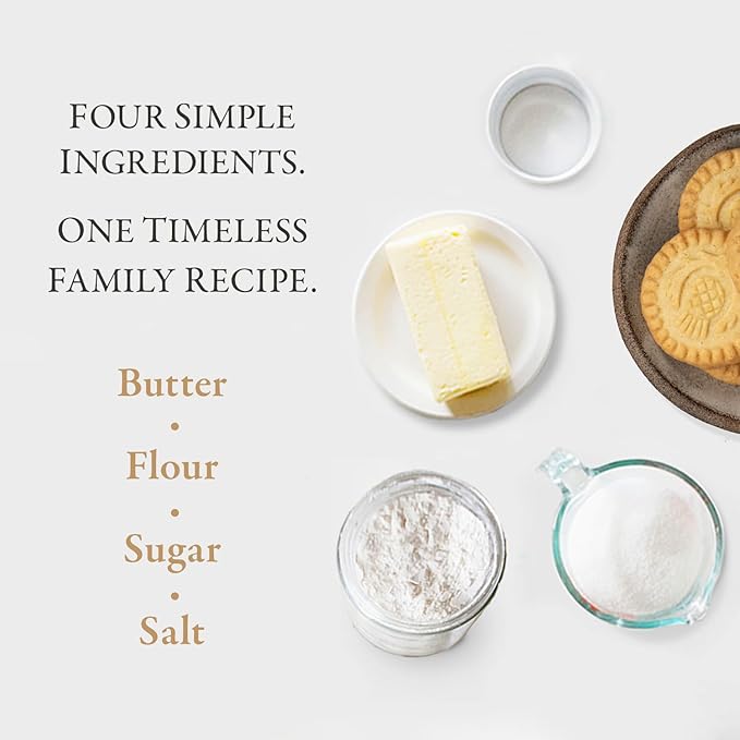 Walker's Shortbread Rounds, All-Butter Shortbread Cookies, Snack Pack, 1.2 Oz (Pack of 22)