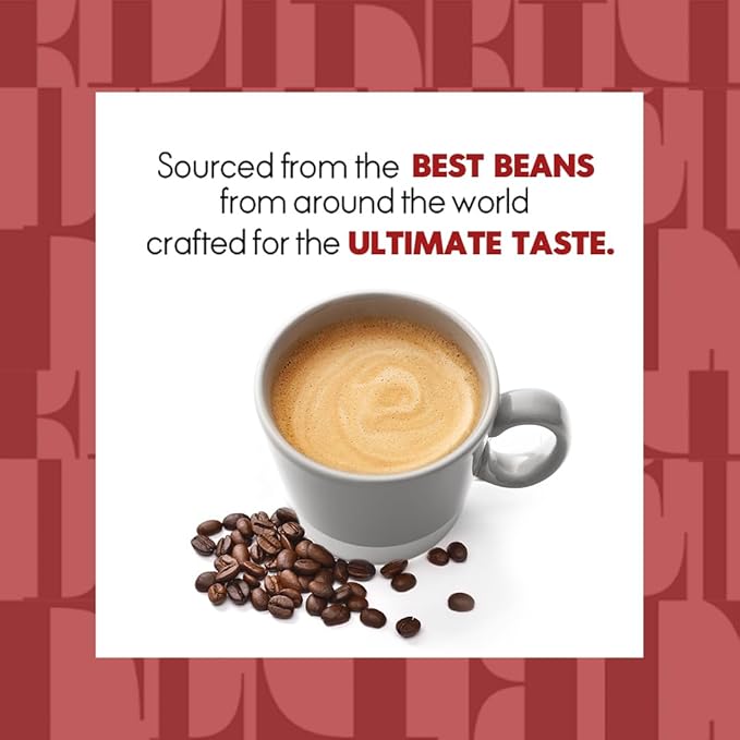 ELLE Café© Breakfast Blend K-Cup Pods - 24 Count - 100% Arabica Coffee, Flavor Medium Light Roast - Single-Serve Coffee Pods