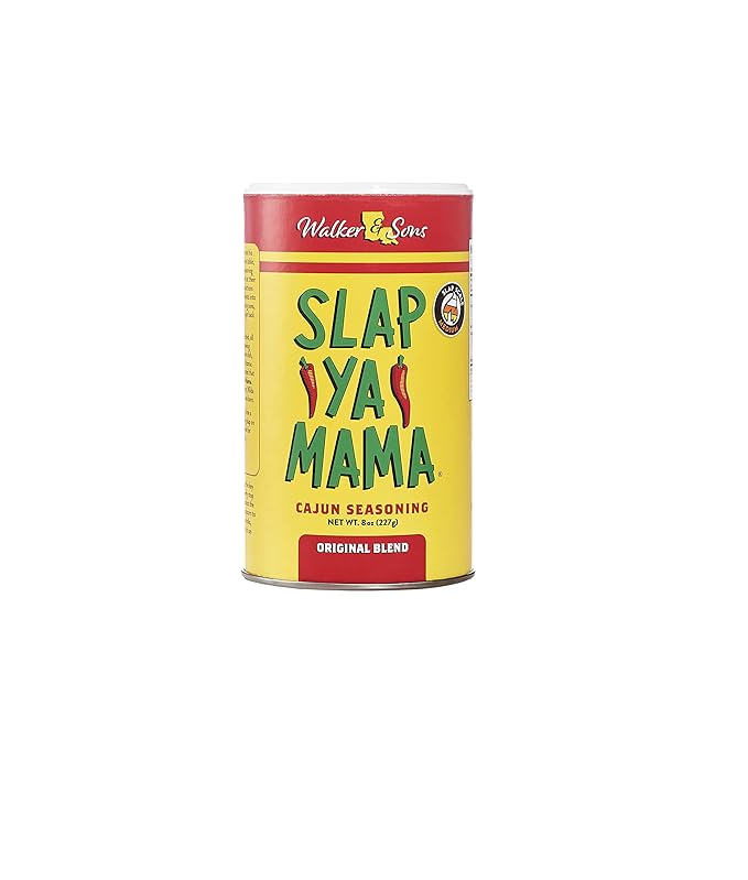 Slap Ya Mama Louisiana Style Variety Pack, Cajun Original Blend Spice Mix 8 Ounce Can and Cajun Hot Sauce 5 Ounce Bottle