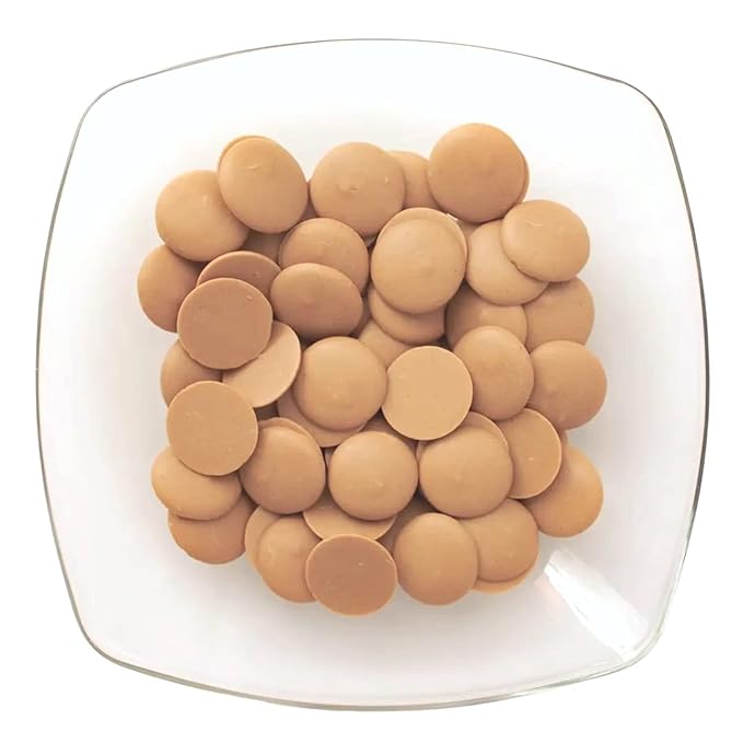 Chocolate Melting Wafers Bulk Bag Perfect For Dipping, Deserts, Baking And More (5 Pound, Peanut Butter New)